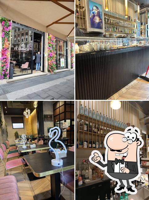 Gli interni di Flamingo • Tapas Bar