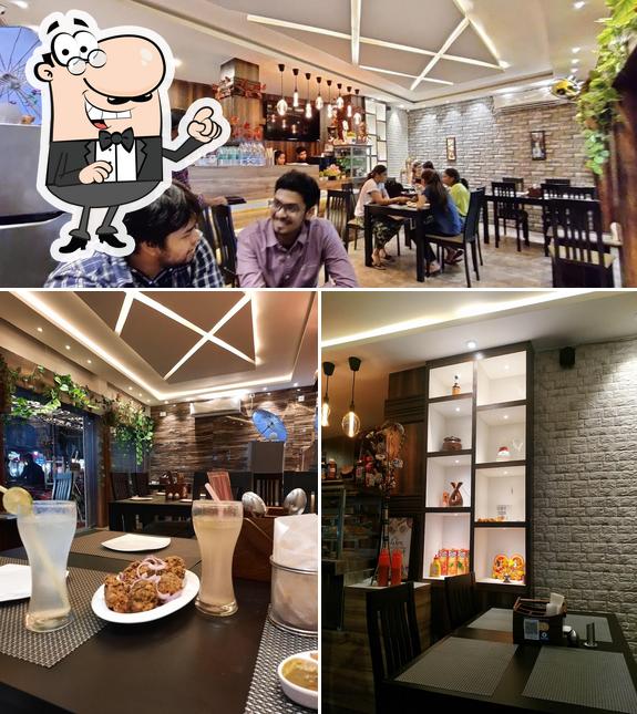 The interior of Kavarna Restro Cafe