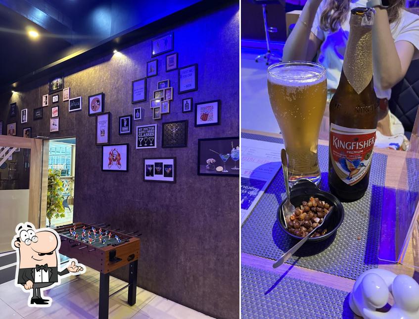 Check out how The Hangar Bar looks inside