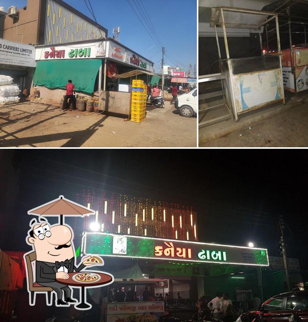 The exterior of Kanaiya Dhaba