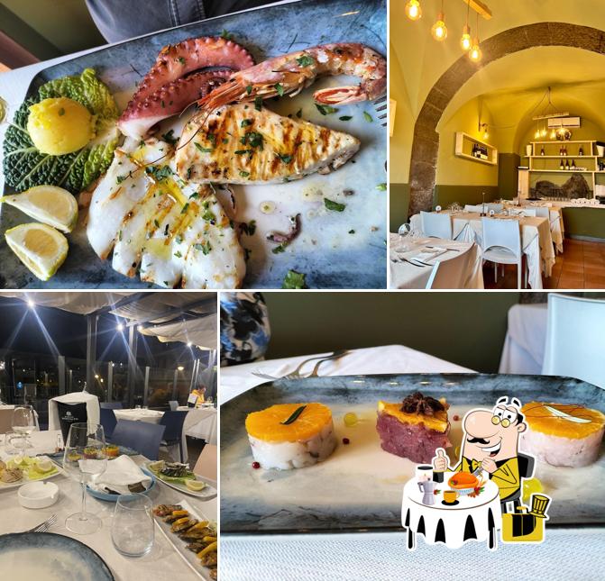 Cibo al Piatto Ristorante Capomulini vista mare