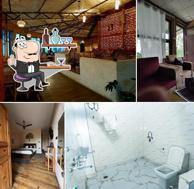 Take a seat at one of the tables at The Kasar Himalyan Heights (Satya’s)