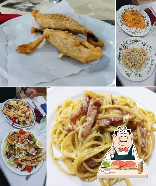 Fish and chips al Trattoria Pizzeria San Giorgio