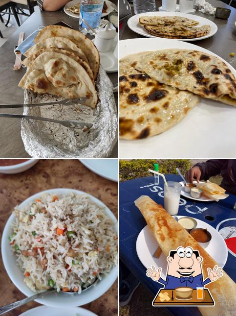 Food at Azad Hind Dhaba