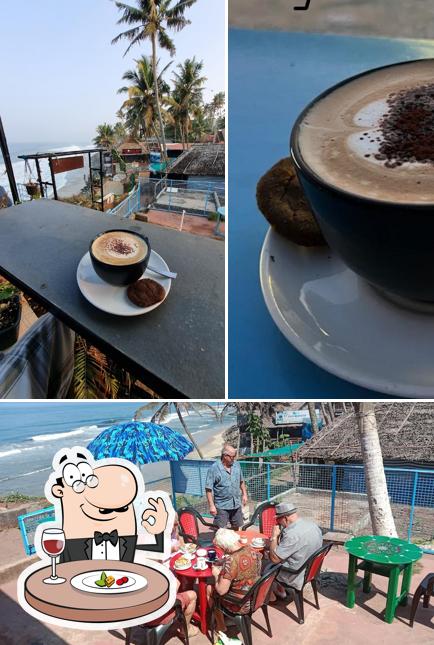 Among different things one can find food and interior at Bindu's Café