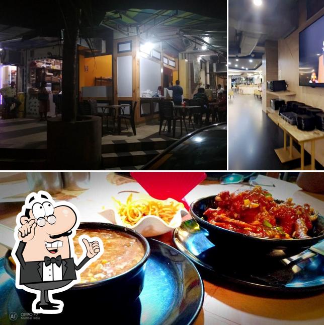 Among various things one can find interior and beverage at Indulge