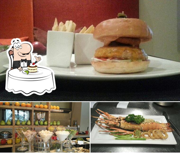 Oasis provides a range of sweet dishes