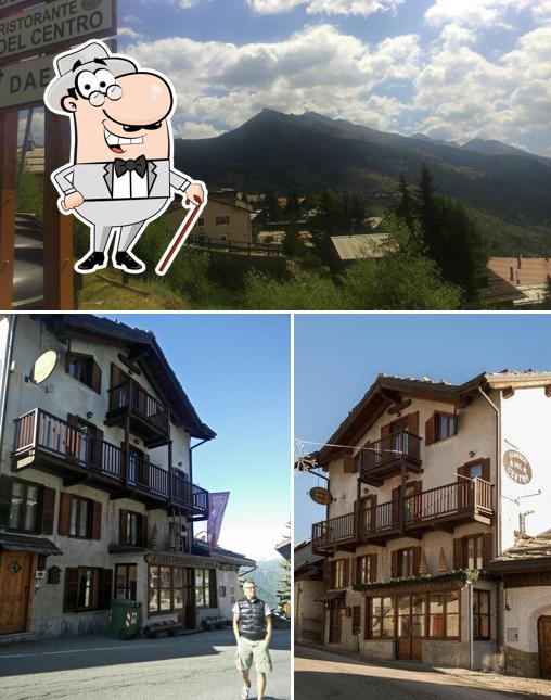 Goditi la vista dall'area esterna di Albergo Ristorante del Centro