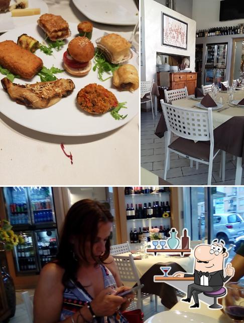 Guarda la foto che mostra la interni e tavolo da pranzo di Braceria dei Goti Macelleria Grill Restaurant