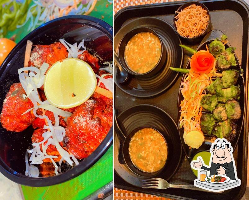 Food at Chaap le restaurant