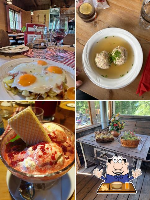Cibo al Rifugio Lachwiesen