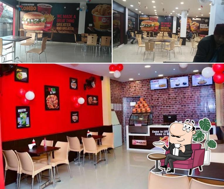 The interior of Meat And Eat - Lakhimpur