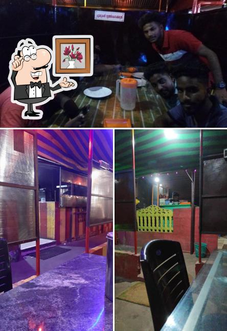 The interior of Sha's Restuarant