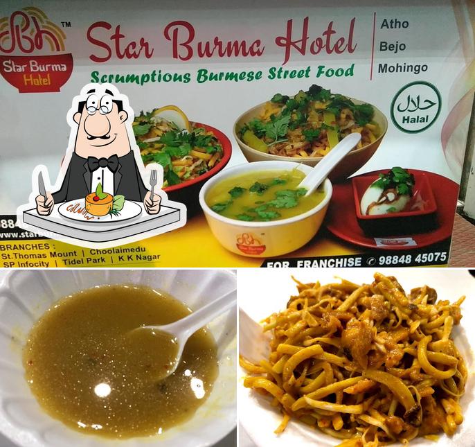 Meals at Star Burma Hotel(Burmese Street Food)