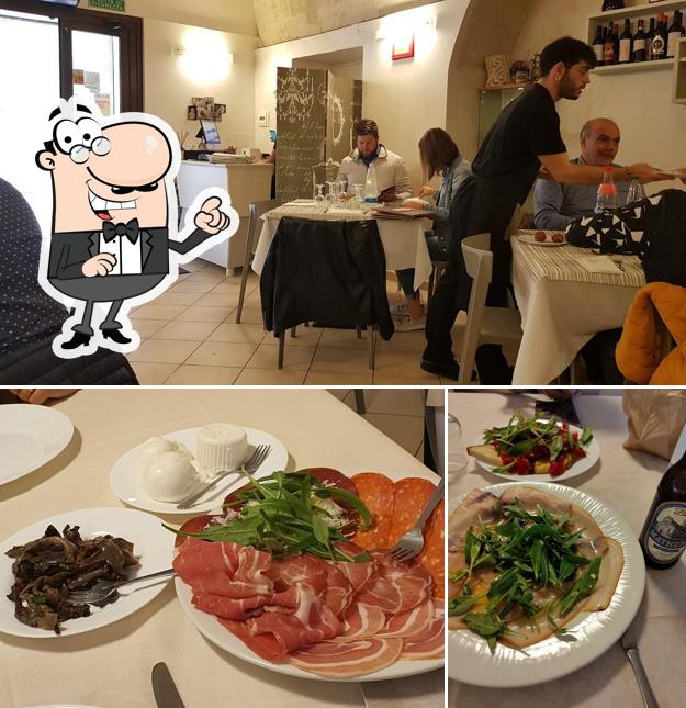 Gli interni di Trattoria Paolangelo