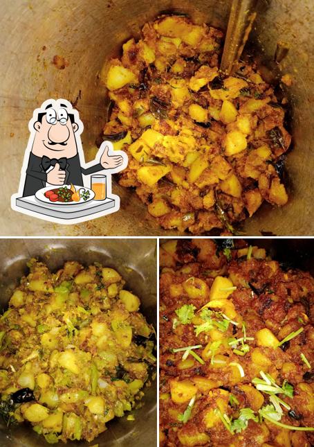 Aloo gobi at Vasavi Mess