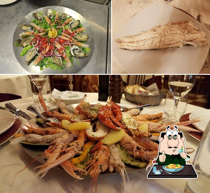 Cibo al Ristorante La Cicala Villa Ferro