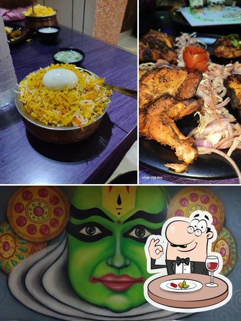 Food at Maharaja Restaurant