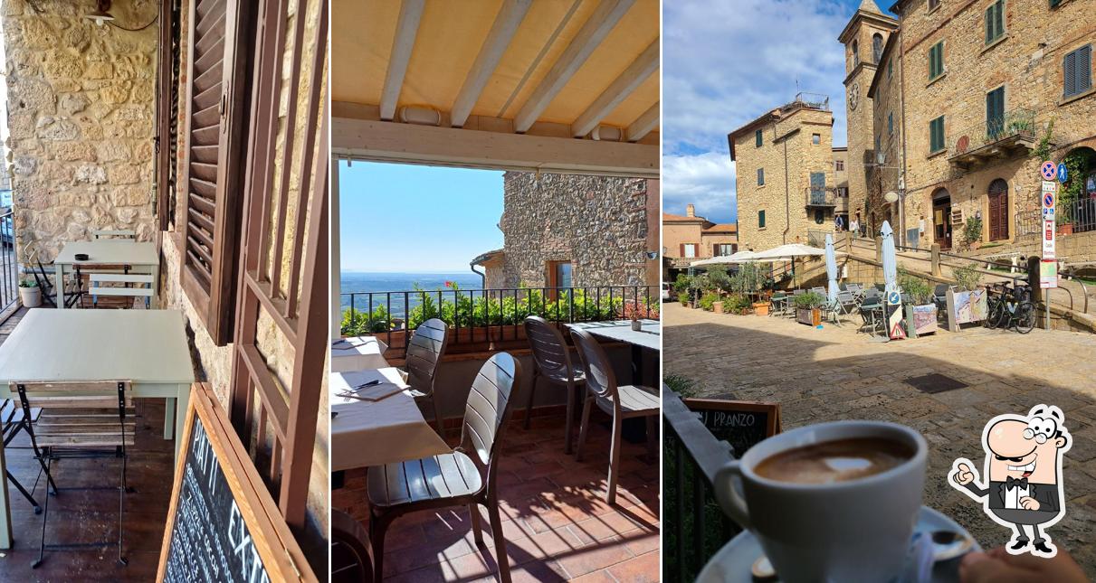 Dai un'occhiata agli interni di Osteria C'era una volta