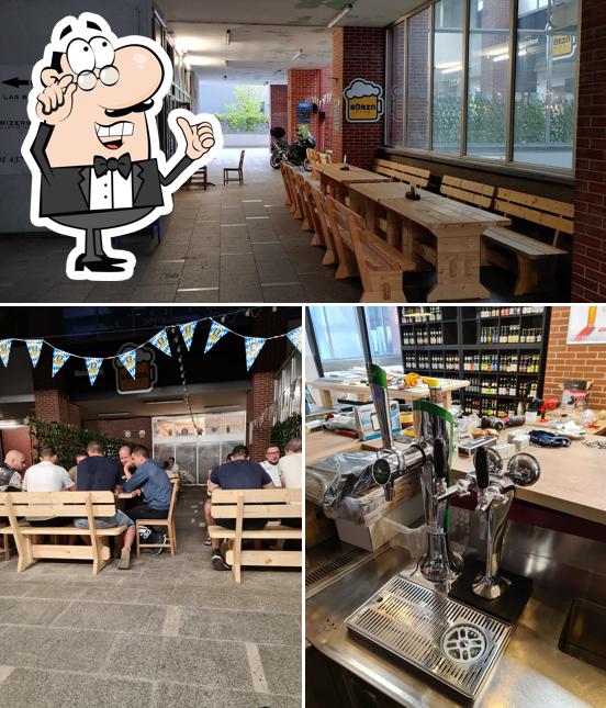 Gli interni di Borza piva