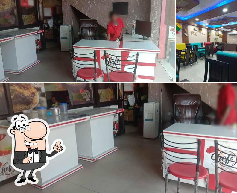 The interior of Chef Grill By Chef Vikas