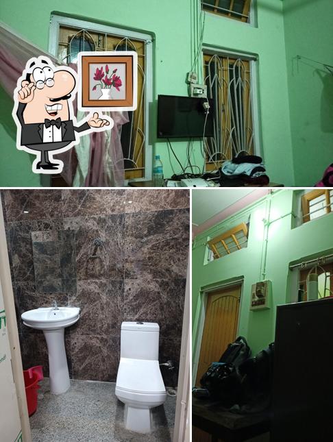 The interior of Hotel Chitralekha