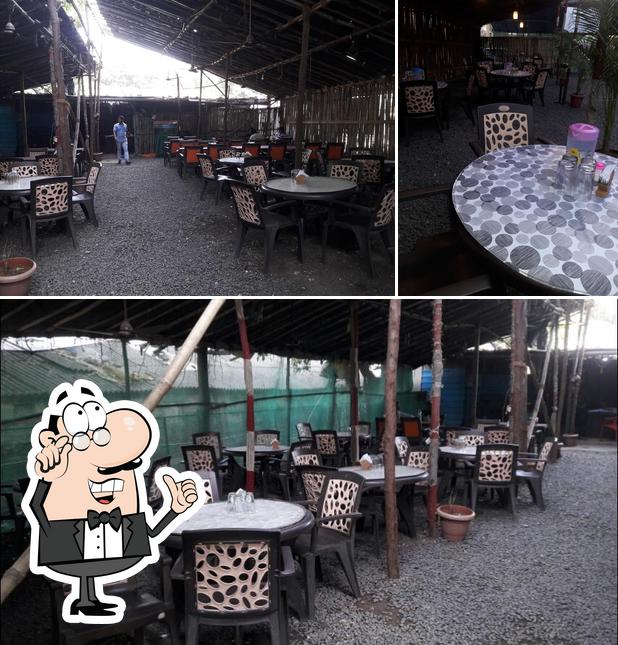 The interior of Jay Maharashtra NX Dhaba
