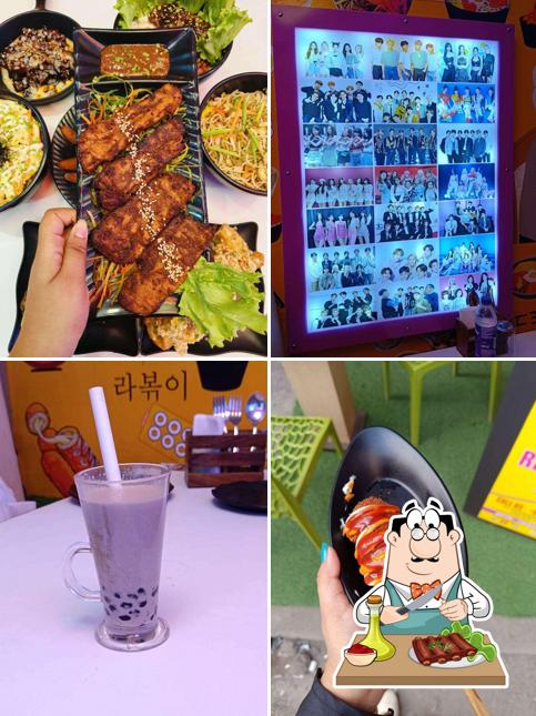 Baby back ribs at Korean Street