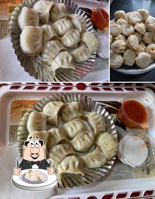 Dumplings at Momos mania