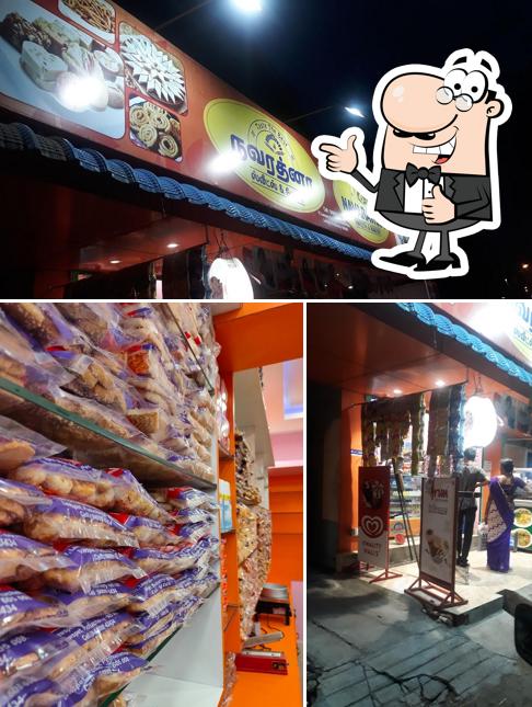 Here's an image of Navarathna Sweets & Bakery