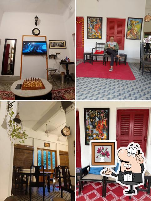 The interior of Nihar on the Ganges Resort marriage hall