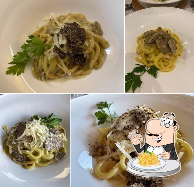 Spaghetti alla carbonara al Ristorante Bel Soggiorno