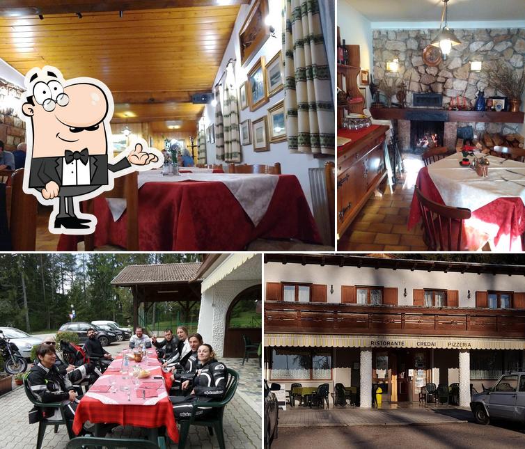 Gli interni di Ristorante Pizzeria Credai
