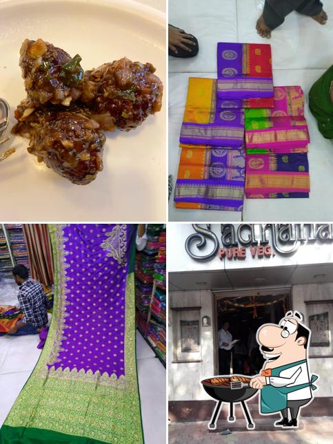 Get meat dishes at Sadhana Pure Veg Restaurant