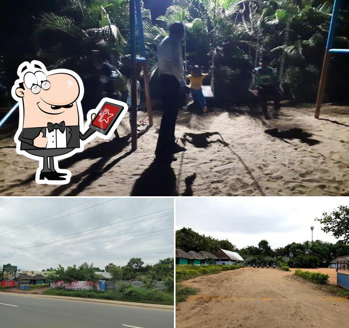 The exterior of Vimala Punjabi Hotel