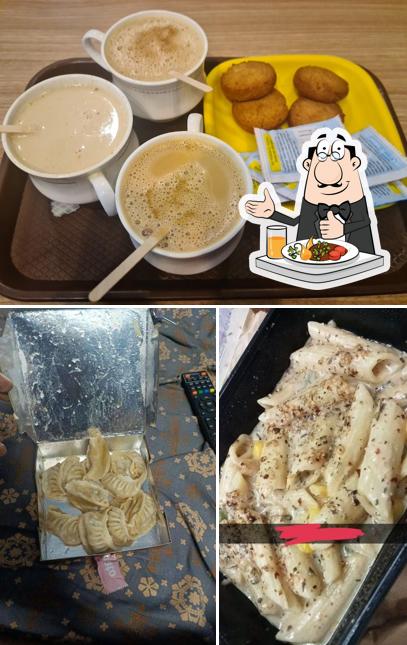 The restaurant's food and beverage