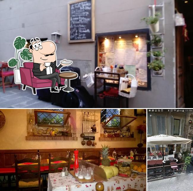 L'intérieur de Antica Osteria 1 Rosso