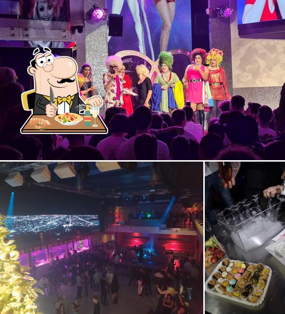 Cibo al Art Club Disco