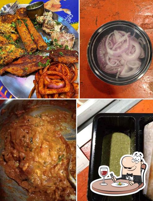 Meals at Delhi dhaba