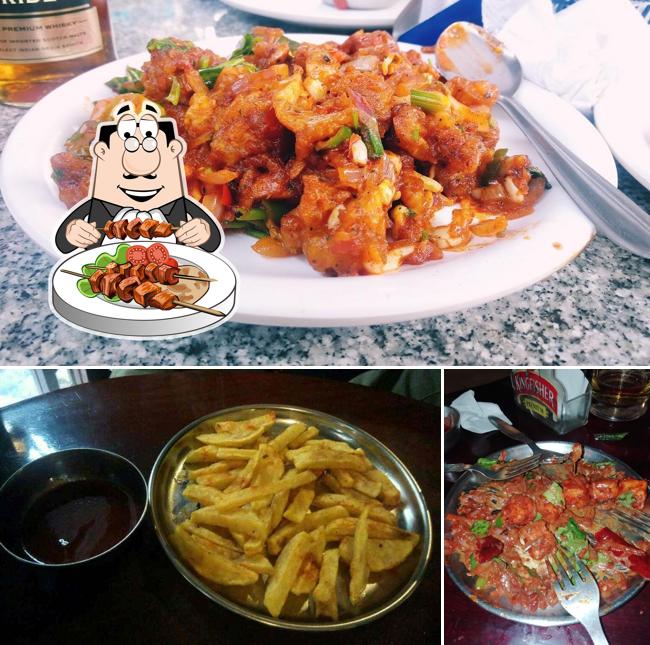 Food at Downtown Pub