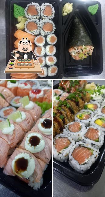 No GATHAI SUSHI, você pode provar sushi