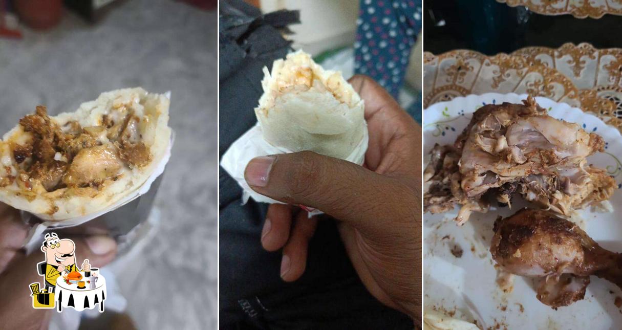 Food at Grills & rolls