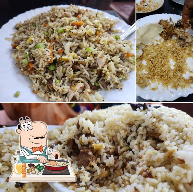 Fried rice at Hotel Bismi