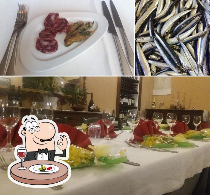 Platti al L'Osteria del Castello