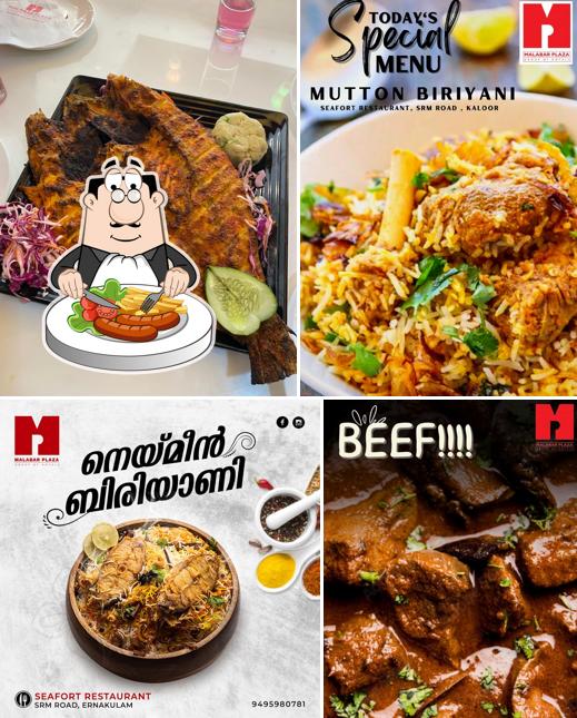 Food at Malabar Restaurant