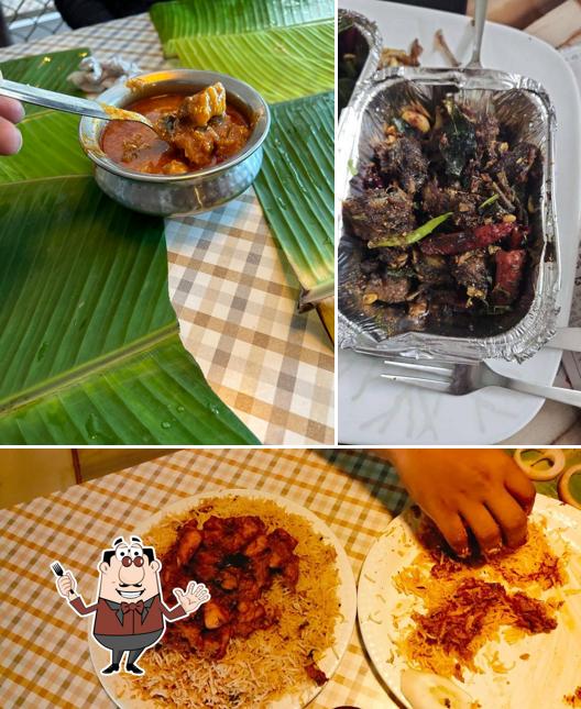 Food at Old Town Restaurant