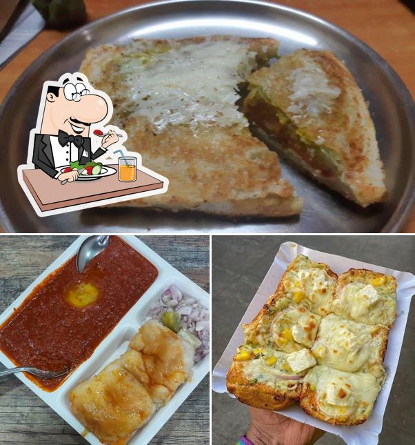 Food at Preeti sandwich and juice centre