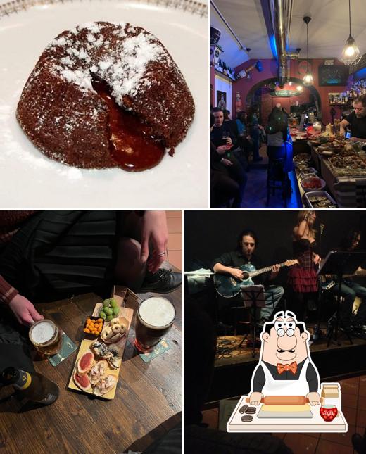 Charity Café Jazz & Blues Club serve un'ampia gamma di dessert