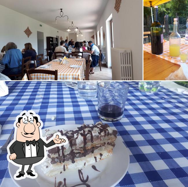 Tra le varie cose da Agriturismo Monterosato si possono trovare la interni e bevanda