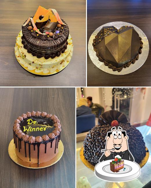 Chocolate cake at Cafe Cake